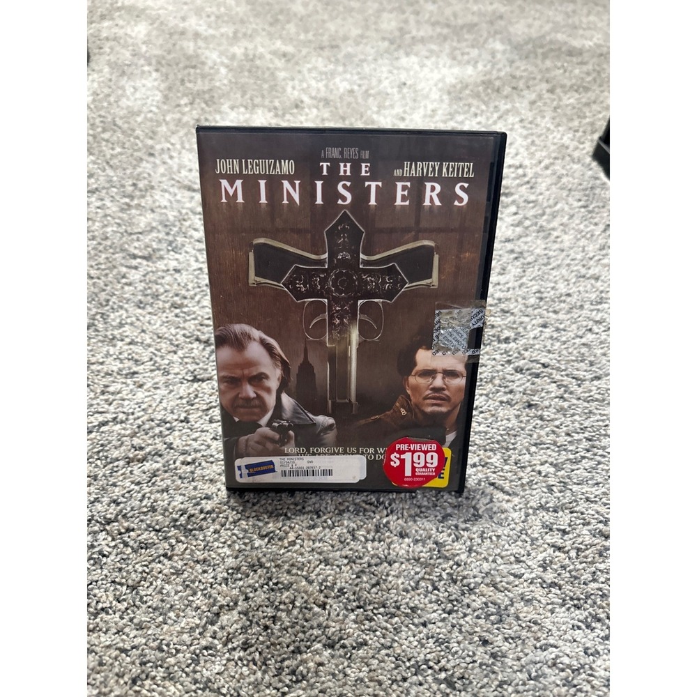 The Ministers DVD John Leguizamo Harvey Keitel Crime Thriller Blockbuster Movie